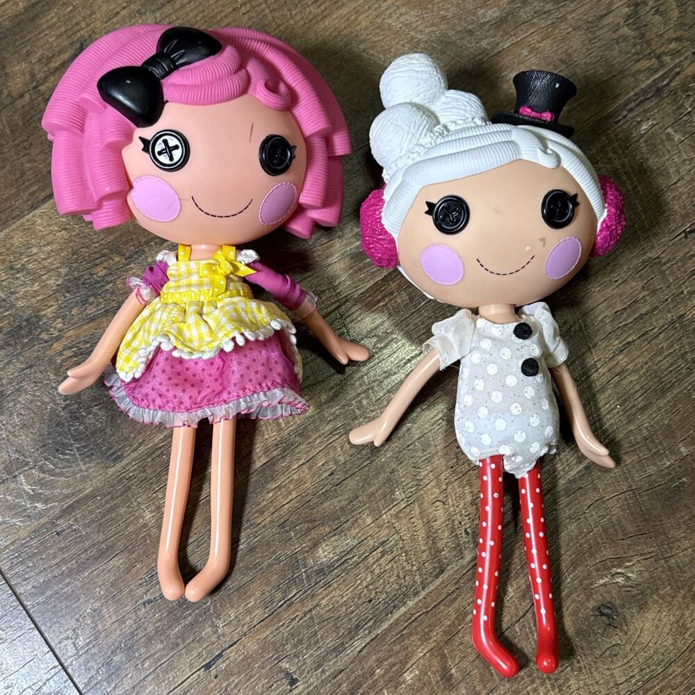 Lalaloopsy Doll Lot Crumbs Sugar Cookie Winter Snowflake 12” MGA